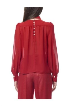 Blouses ELISABETTA FRANCHI Red -Elisabetta Franchi Winkel 1d6bcbf441a96ef8777abec4d5e3b450