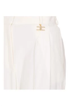 Elisabetta Franchi Pantalons Trousers White -Elisabetta Franchi Winkel 1eb63e1ef54ce395a65c3d1bb3c76ac4