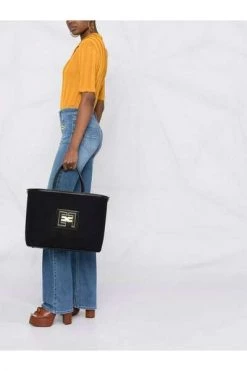 Elisabetta Franchi Handtassen Handbag Black