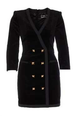 Casual Jurken Elisabetta Franchi Dresses Black Black