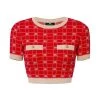 Elisabetta Franchi Shirts T-shirt Red