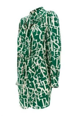 Elisabetta Franchi Jurken Dress Green -Elisabetta Franchi Winkel 1f98e71b97e2c48291a63332d5ad8faf