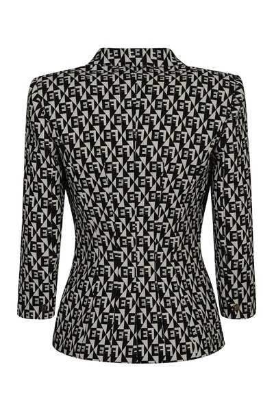 Elisabetta Franchi Blazers Black 3 Elisabetta Franchi Blazers Black - Afbeelding 3