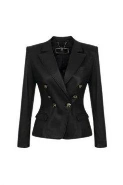 Elisabetta Franchi Blazers Black