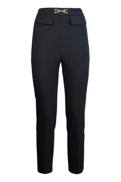 Elisabetta Franchi Chino's Trousers Black