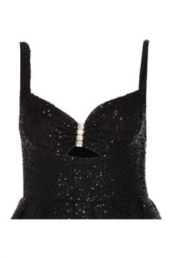 Elisabetta Franchi Feestjurken Party Dresses Black