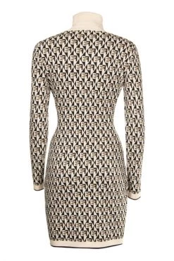 Elisabetta Franchi Casual Jurken Midi Dresses Beige
