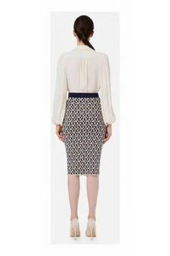 Elisabetta Franchi Midirokken Midi Skirts Blue -Elisabetta Franchi Winkel 20cdf766c87fbdee948a8fece4815973