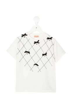 Elisabetta Franchi T-Shirts White -Elisabetta Franchi Winkel 20d8fe0b15097fb563eebe4e3ed573fa
