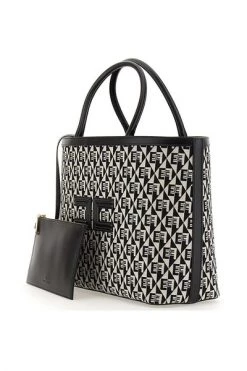 Elisabetta Franchi Shoppers Tote Bags Black -Elisabetta Franchi Winkel 20e74b4efc5ee9c77dc794a197a6b9f6