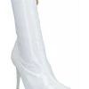 Elisabetta Franchi Enkellaarsjes Heeled Boots White