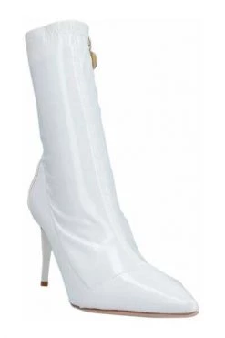 Elisabetta Franchi Enkellaarsjes Heeled Boots White