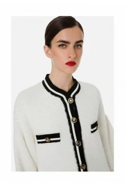 Elisabetta Franchi Vesten Cardigans White