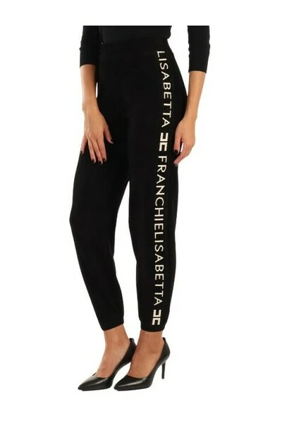 Elisabetta Franchi Sweatpants Black 1 Elisabetta Franchi Sweatpants Black