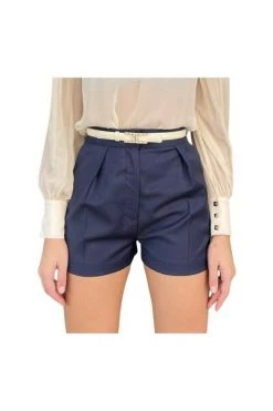 Elisabetta Franchi Korte Broeken Short Shorts Blue -Elisabetta Franchi Winkel 21f991f5449134f8cb47d02f93fde93b