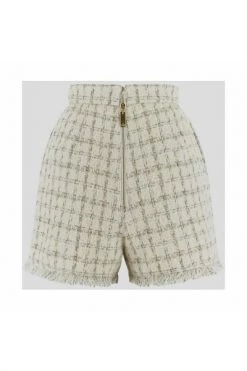 Elisabetta Franchi Korte Broeken Shorts Beige -Elisabetta Franchi Winkel 222d050f6ff7feb72161c65359f0ccc3
