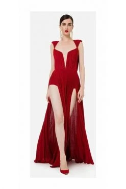Elisabetta Franchi Jurken Gowns Red -Elisabetta Franchi Winkel 227de04fab1d00229d9ebcbb640d8fd9