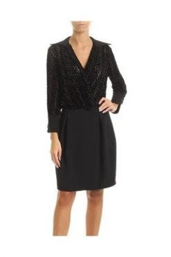 Elisabetta Franchi Casual Jurken Dress Black -Elisabetta Franchi Winkel 228e64fe8f582c171c83f6ecac33a0ae