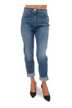 Elisabetta Franchi Straight Jeans Blue -Elisabetta Franchi Winkel 22eff07622f05b6106af728f5e3e51b7