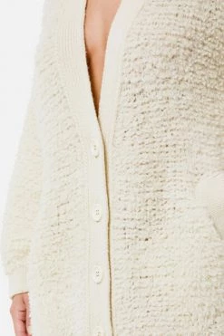 Elisabetta Franchi Vesten Over Fitting Knit Coat Beige -Elisabetta Franchi Winkel 236b58152fa0571b6844a187d77e6ddd