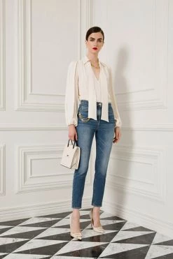 Elisabetta Franchi Skinny Jeans Blue -Elisabetta Franchi Winkel 23dba0bf888640350f71232178c832f4