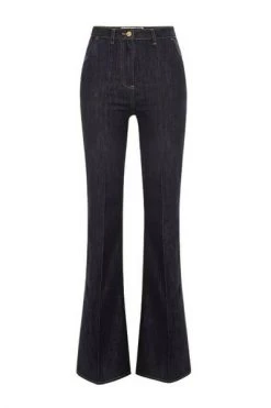 Elisabetta Franchi Flared Jeans Black