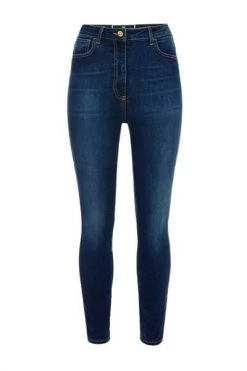 Elisabetta Franchi Skinny Jeans Blue -Elisabetta Franchi Winkel 2421d377a52ef07850f73d064d32ddc6