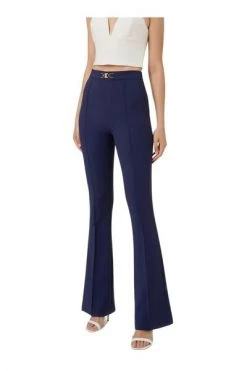 Elisabetta Franchi Pantalons Slim-fit Trousers Blue