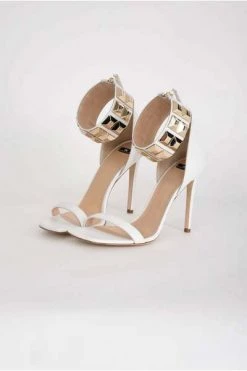 Elisabetta Franchi Sandalen High Heel Sandals White