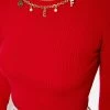 Elisabetta Franchi Sweaters Sweater Red
