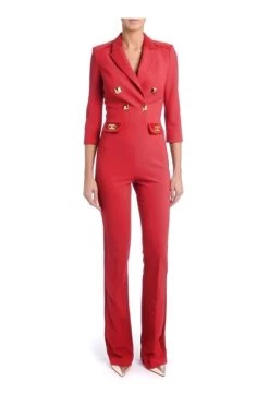 Elisabetta Franchi Jumpsuits & Tuinbroeken Dresses Red -Elisabetta Franchi Winkel 2545ab634085612f46fdab31c704d947