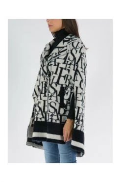 Elisabetta Franchi Poncho's Coats White 7 Elisabetta Franchi Poncho's Coats White -Elisabetta Franchi Winkel 2559cd3c9508d7a3641958bc8ee487ee