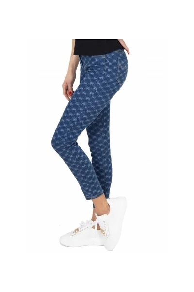 Elisabetta Franchi Skinny Jeans Blue 2 Elisabetta Franchi Skinny Jeans Blue - Afbeelding 2