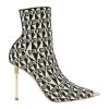 Elisabetta Franchi Enkellaarsjes Boots Gray
