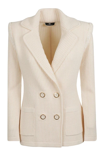 Elisabetta Franchi Blazers Beige 2 Elisabetta Franchi Blazers Beige - Afbeelding 2