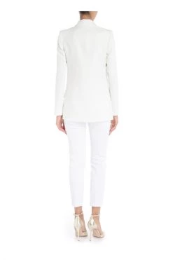 Elisabetta Franchi Blazers Blazer Beige -Elisabetta Franchi Winkel 2715f9acabf60e7252f1e983bd1a5590