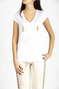 Elisabetta Franchi T-shirts T-Shirt White