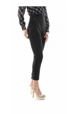 Elisabetta Franchi Pantalons Slim-fit Trousers Black
