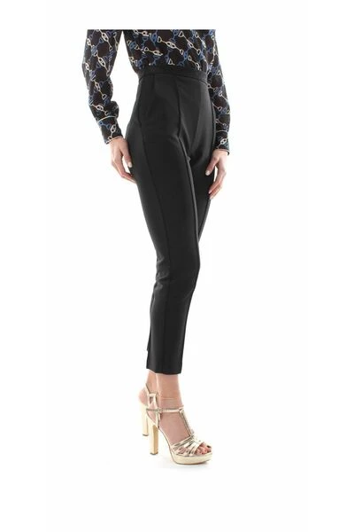 Elisabetta Franchi Pantalons Slim-fit Trousers Black 1 Elisabetta Franchi Pantalons Slim-fit Trousers Black