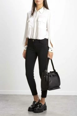 Elisabetta Franchi Pantalons Trousers Black -Elisabetta Franchi Winkel 27bb9e6143162db6b0efad01d3b0b1ca