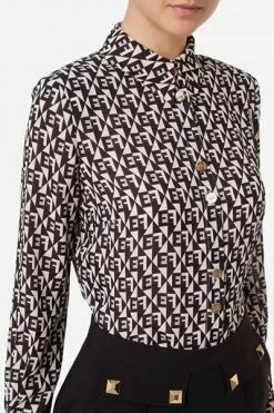 Elisabetta Franchi Longsleeve Shirts Shirts Black -Elisabetta Franchi Winkel 286bc143be394c15f34486bd1e328b9e