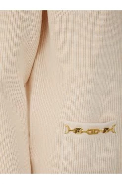 Elisabetta Franchi Coltruien TURTLE NECK Beige