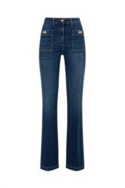 Elisabetta Franchi Bootcut Jeans Boot-cut Jeans Blue