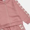 Elisabetta Franchi Sets Sweatshirt Zip Cap+joggins Ba Pink