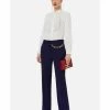 Elisabetta Franchi Longsleeve Shirts Formal Shirts White
