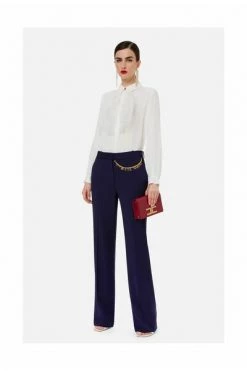 Elisabetta Franchi Longsleeve Shirts Formal Shirts White