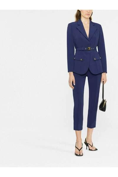 Elisabetta Franchi Zomerjassen Light Jackets Blue 1 Elisabetta Franchi Zomerjassen Light Jackets Blue