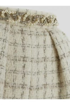 Elisabetta Franchi Korte Broeken Shorts Beige -Elisabetta Franchi Winkel 2968a09ccaca87c50df4f1dbfecedce3