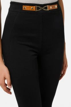 Elisabetta Franchi Pantalons Trousers Black