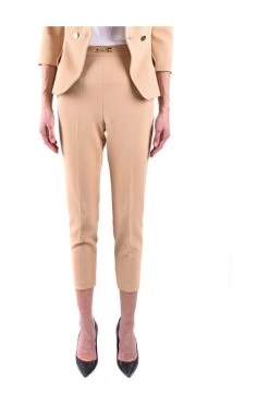 Elisabetta Franchi Chino's Trousers Beige